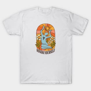 Garden Meditation: Honor Yourself T-Shirt